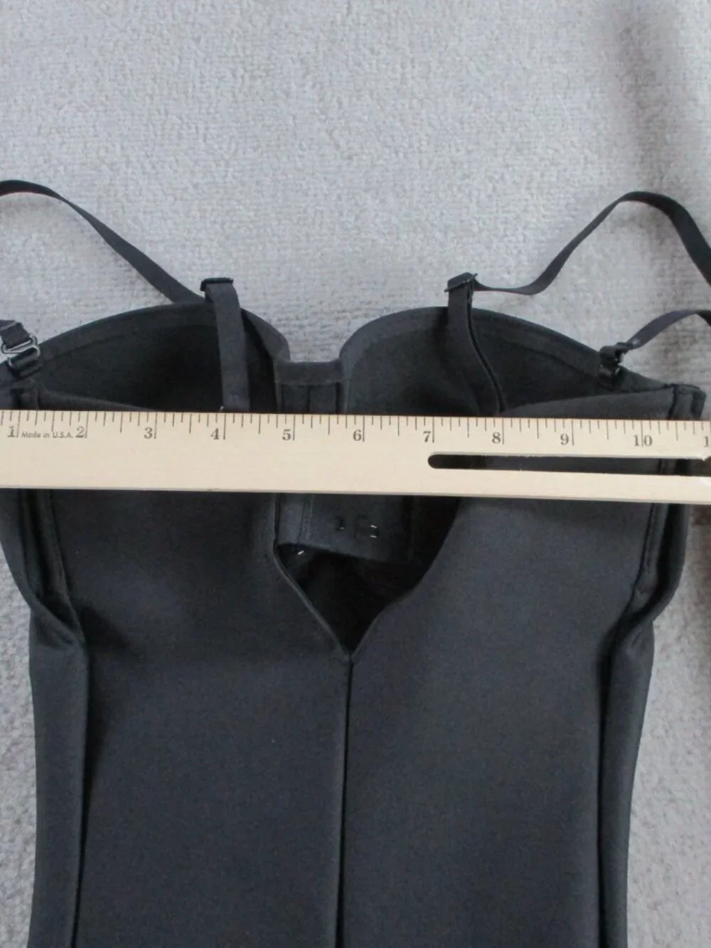 Skims Body Core Sculpt Underwire Mid Thigh Bodysuit Womens XS Onyx Black NWOT - Picture 4 of 8